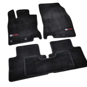 Ворсовые коврики Nissan Qashqai (2014-) /Чёрн, Premium BLCLX1425