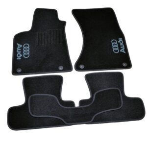 Ворсовые коврики Audi Q5 (2009-2016) /Чёрн, кт 5шт BLCCR1032