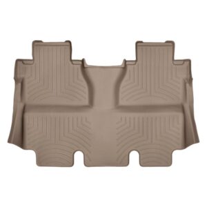 Задние коврики Toyota Tundra Crew Max 2013- с бортом, бежевые, D2-6 450938 WeatherTech