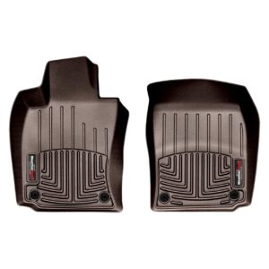 Передние коврики Porsche Panamera 2010-15 с бортом, какао, 472571 WeatherTech