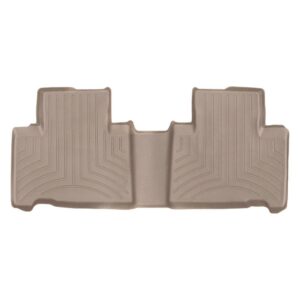 Задние коврики Toyota RAV4 2016- с бортом бежевые, Гибрид 455103 WeatherTech
