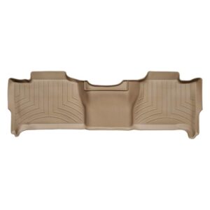 Задние коврики Chevrolet Tahoe 2007- с бортом, бежевые, 450662 WeatherTech