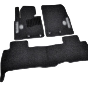 Ворсовые коврики Toyota Land Cruiser 200 (2013-) 5мест /Чёрные, кт. 3шт BLCCR1635