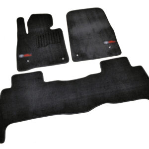 Ворсовые коврики Toyota Land Cruiser 200 (2007-2012) 5 мест /Чёрн, Premium BLCLX1634
