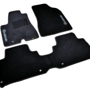 Ворсовые коврики Lexus RX (2003-2009) /Чёрные, кт. 3шт BLCCR1301