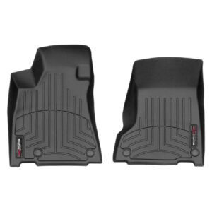 Передние коврики Maserati Levante 2016- с бортом, черные, 4411841 WeatherTech