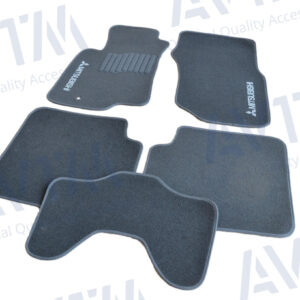 Ворсовые коврики Mitsubishi Lancer (2003-2007) /Серые 5шт GRCR1392