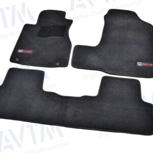 Ворсовые коврики Honda CR-V (2006-2011) /Чёрные Premium BLCLX1206
