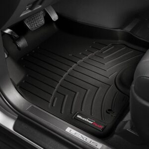 Передние коврики Tesla Model X 2017-c бортиком , черные 448691 WeatherTech