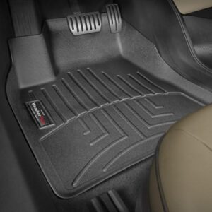 Передние коврики Nissan Navara 2010- с бортом, черный, передний 445091 WeatherTech