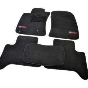 Ворсовые коврики Toyota Land Cruiser Prado 120 (2003-2009) /Чёрные Premium BLCLX1636