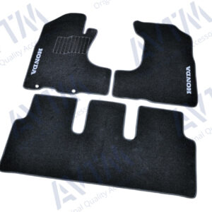 Ворсовые коврики Honda CR-V (2001-2006) /Чёрные BLCCR1205