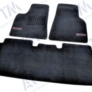 Ворсовые коврики Tesla Model S (2012-) /Чёрные Premium BLCLX2203