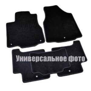 Ворсовые коврики Suzuki SX4 (2006-2013) /Чёрные, 5шт BLCCR1600