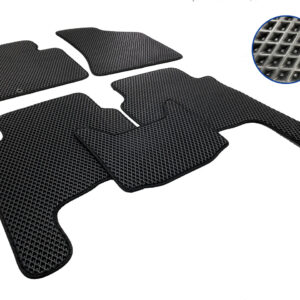 EVA коврики Hyundai Santa Fe (2010-2012) черные BLCEV1234 (хюндай санта фе)