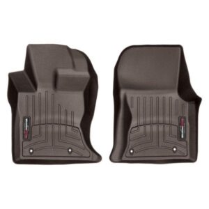 Передние коврики Jaguar F-Pace 2016-/Range Rover Velar 2017- с бортом, какао WeatherTech 479631