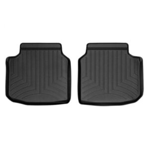 Задние коврики BMW 7 2015- Long с бортом, черные WeatherTech 442425