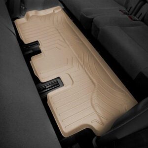 Задние коврики Mercedes GLE167 2019- с бортом, бежевые, 3 ряд WeatherTech 4515333