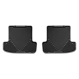 Задние коврики Mercedes E207 2009-15 Cabrio, черные WeatherTech W166