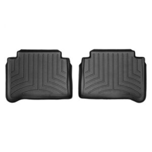 Задние коврики Mercedes E211 2003-09 с бортом, черные WeatherTech 440882
