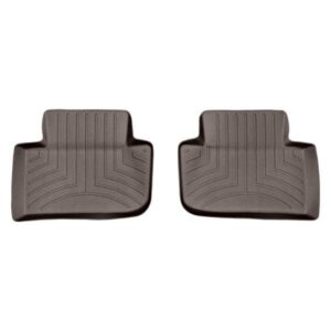 Задние коврики Porsche Macan 2009-19 с бортом, какао WeatherTech 472303