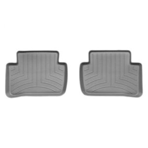 Задние коврики Mercedes C204 2008-14 с бортом, серые WeatherTech 461612