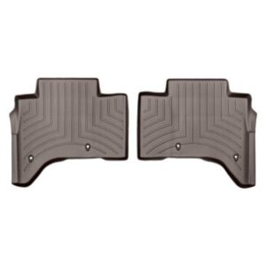 Задние коврики Land Rover Range Rover 2013-18 с бортом, какао WeatherTech 474802