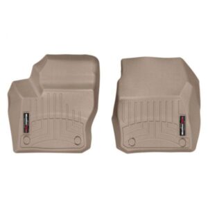 Передние коврики салон Ford Focus 3 2011- USA с бортом  бежевые коврики Форд Фокус 3 WeatherTech 456461