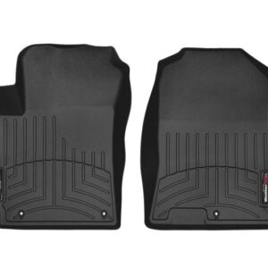 Передние коврики Hyundai Kona 2017- с бортом, черные WeatherTech 4413761