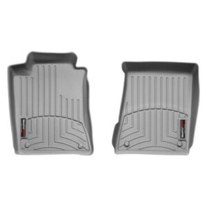 Передние коврики Mercedes E211 2003-09 с бортом, серые WeatherTech 461731