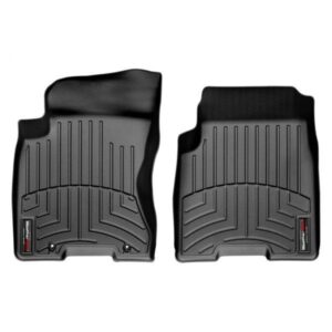 Передние коврики Nissan Rogue 2007-13 с бортом, черные WeatherTech 441351