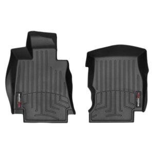 Передние коврики Volkswagen Arteon 2017- с бортом, черные WeatherTech 4413091