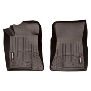 Передние коврики Ford Mustang 2015- с бортом, какао WeatherTech 476991