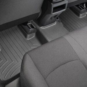 Задние коврики Toyota RAV4 2019- с бортом, черные WeatherTech 4415162