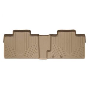 Задние коврики Ford Edge 2006-15 с бортом, бежевые, эл. cидения WeatherTech 451102