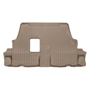 Задние коврики Dodge Durango 2011- с бортом, бежевые, 3 ряд, 5 мест WeatherTech 453243