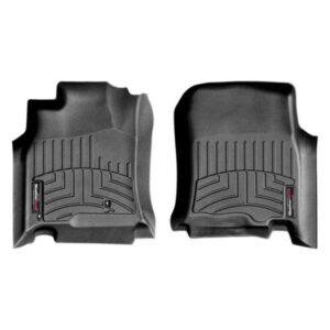 Передние коврики Toyota 4Runner 2003-09 с бортом, черные WeatherTech 440111