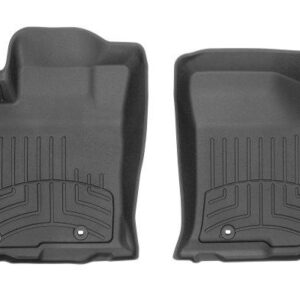 Передние коврики Toyota Prado 150/Lexus GX460 2013- с бортом, черные WeatherTech 444931IM