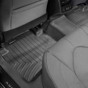Задние коврики Toyota Avalon 2019- с бортом, черные WeatherTech 4414572