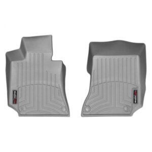 Передние коврики Mercedes E212 2009-15/CLS218 2010-18 с бортом, 4 крепл, серые WeatherTech 466811
