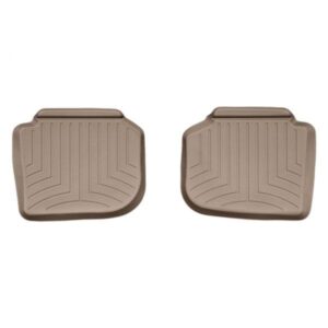 Задние коврики Volkswagen Passat B7/B8 USA 2012- с бортом, бежевые WeatherTech 453842