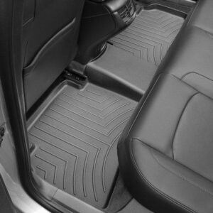 Задние коврики Smart ForFour 2014-19 с бортом, черные WeatherTech 4410782