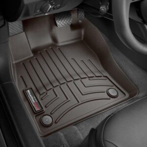 Передние коврики Volkswagen Golf 7/Audi A3 2013- с бортом, какао WeatherTech 474961