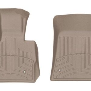 Передние коврики BMW X3/X4 2018- с бортом, бежевые WeatherTech 4512731