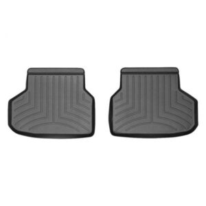 Задние коврики BMW 7 2015-19 с бортом, черные WeatherTech 442424