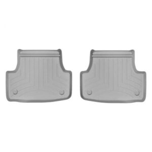 Задние коврики Volkswagen Golf 7/Audi A3 2013- с бортом, серые WeatherTech 464962