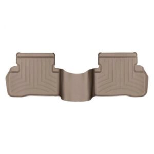 Задние коврики Mercedes C205 2015- с бортом, бежевые WeatherTech 456762