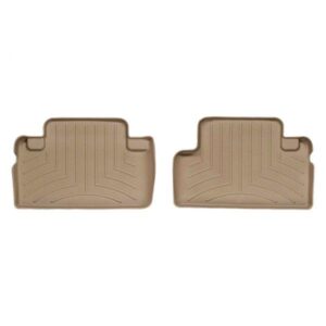 Задние коврики Infiniti EX 2007-13/QX50 2014-2016 с бортом, бежевые WeatherTech 451552