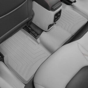 Задние коврики Jeep Compass 2018- с бортом, серые WeatherTech 4612052