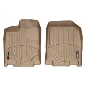 Передние коврики Ford Edge 2006-15 с бортом, бежевые WeatherTech 451101